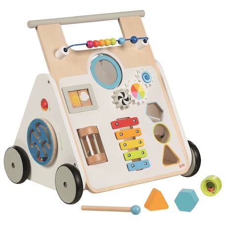 Chariot de marche kiddycruiser Blanc 1 - vertbaudet enfant 