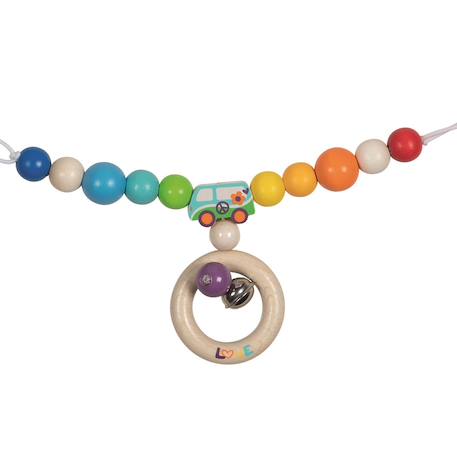 Chaîne poussette van arc-en-ciel Beige 2 - vertbaudet enfant 