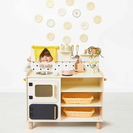 Grande cuisine en bois équipée Beige 6 - vertbaudet enfant 