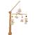 Mobile musical en bois avec jouets en coton - petit soleil Bleu+Jaune+Rose 4 - vertbaudet enfant 