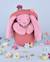 Peluche lapin fleurette 25 cm Blanc+Bleu+Orange+Rose+Vert 21 - vertbaudet enfant 