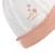 Lot bonnet et moufles bébé en coton - petit coeur Blanc 2 - vertbaudet enfant 