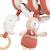 Spirale d'activités en bouclette coton bio - petit soleil Beige/bleu+Beige/jaune+Beige/rose 7 - vertbaudet enfant 