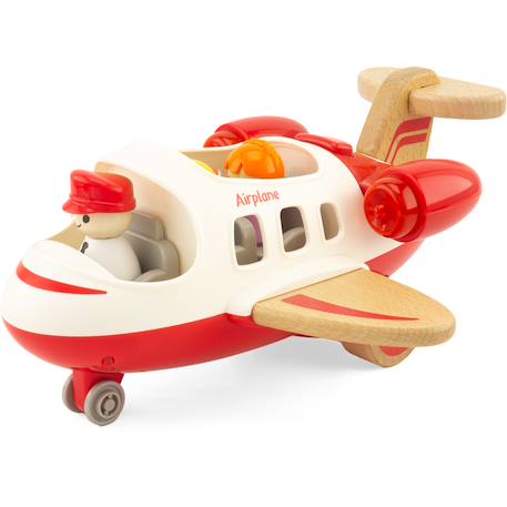Routoudou - avion de ligne Rouge 1 - vertbaudet enfant 