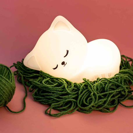 Veilleuse lumineuse tactile en silicone Chaton+Dino+Écureuil+Étoile+Fusée+Koala+Nuage+Panda+Toucan 2 - vertbaudet enfant 