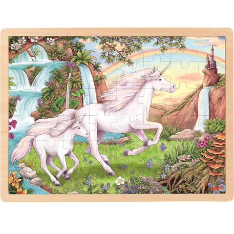 Puzzle licorne Beige 2 - vertbaudet enfant 