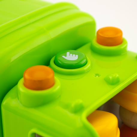 Routoudou - camion poubelle Vert 6 - vertbaudet enfant 
