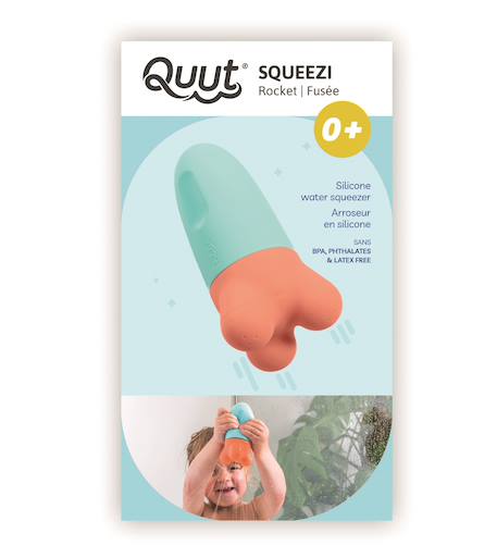 Squezzi fusée en silicone Bleu 6 - vertbaudet enfant 