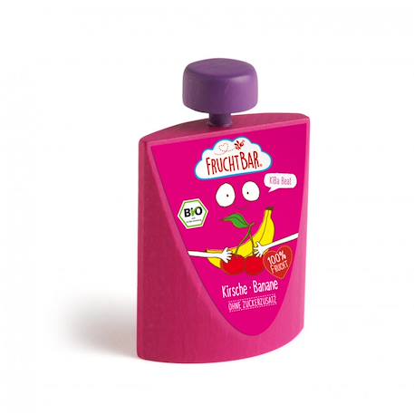 Compote à boire banane cerise Rose 1 - vertbaudet enfant 