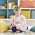 Turbulette peluche rose pour poupon 30 cm Multicolore 3 - vertbaudet enfant 