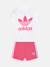 Ensemble 2 pièces Lilas+Rose / blanc+Rose clair+Semi pink spark 5 - vertbaudet enfant 