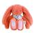 Peluche lapin fleurette 25 cm Blanc+Bleu+Orange+Rose+Vert 12 - vertbaudet enfant 