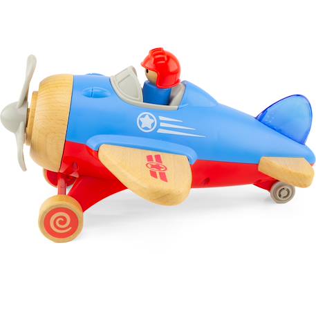 Routoudou - avion Bleu 4 - vertbaudet enfant 
