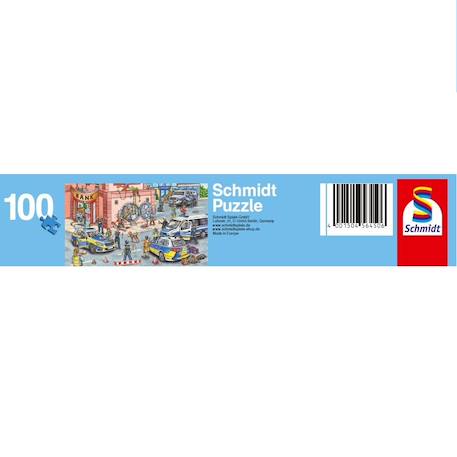 Puzzle opération de police 100 pcs Bleu 2 - vertbaudet enfant 