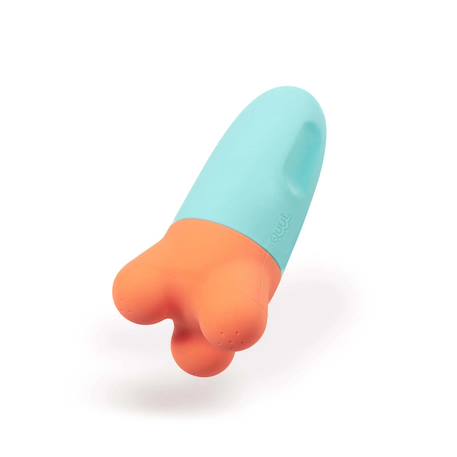 Squezzi fusée en silicone Bleu 1 - vertbaudet enfant 