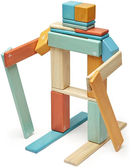 Set de 24 pièces sunset Orange 2 - vertbaudet enfant 
