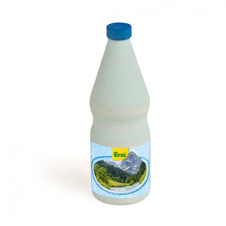 Bouteille d'eau minérale en bois Bleu 1 - vertbaudet enfant 