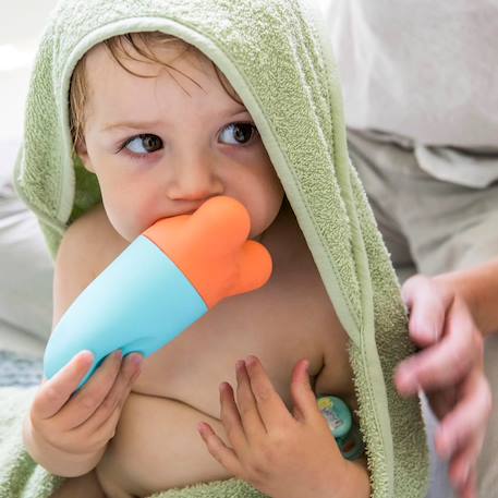 Squezzi fusée en silicone Bleu 3 - vertbaudet enfant 