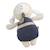 Doudou en coton bio - petit soleil Beige+Bleu+Rose 3 - vertbaudet enfant 