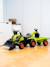 Porteur tracteur claas 1er âge avec pelle frontale, excavatrice et remorque Vert claas 6 - vertbaudet enfant 