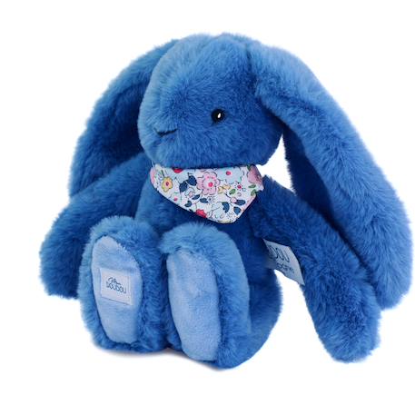Peluche lapin fleurette 25 cm Blanc+Bleu+Orange+Rose+Vert 7 - vertbaudet enfant 