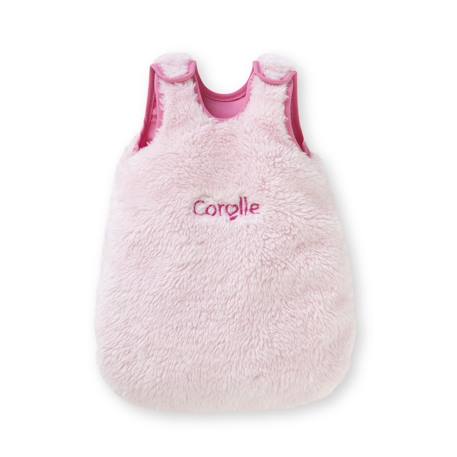 Turbulette peluche rose pour poupon 30 cm Multicolore 1 - vertbaudet enfant 