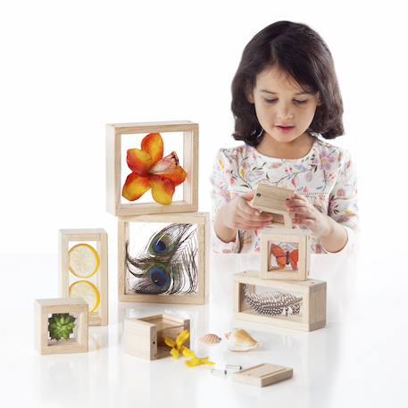 8 blocs à trésors Beige 6 - vertbaudet enfant 