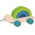 Tortuga tortue en bois à tirer Vert 1 - vertbaudet enfant 