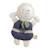 Hochet bébé en coton bio - petit soleil Beige+Bleu+Rose 3 - vertbaudet enfant 