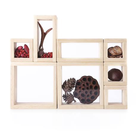 8 blocs à trésors Beige 3 - vertbaudet enfant 
