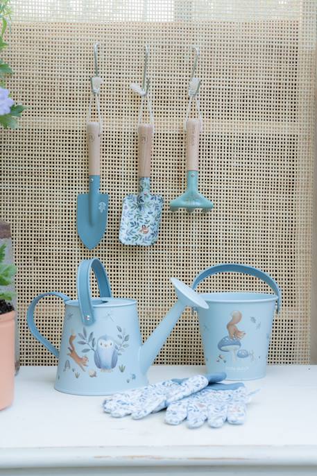 Seau en métal Bleu+Rose 6 - vertbaudet enfant 