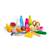 Big box junior - 20 aliments en bois Bleu 2 - vertbaudet enfant 