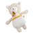 Doudou en coton bio - petit soleil Beige+Bleu+Rose 1 - vertbaudet enfant 