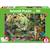 Puzzle les animaux de la jungle 100 pcs Vert 1 - vertbaudet enfant 