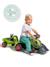 Porteur tracteur claas 1er âge avec pelle frontale, excavatrice et remorque Vert claas 3 - vertbaudet enfant 