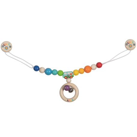 Chaîne poussette van arc-en-ciel Beige 1 - vertbaudet enfant 