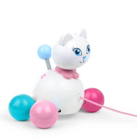 Minette la chatte Blanc 1 - vertbaudet enfant 