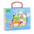 4 puzzles la maison Bleu 1 - vertbaudet enfant 