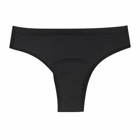 Tanga menstruel femme Noir+Skin doré 4 - vertbaudet enfant 
