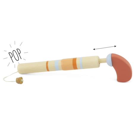 Pistolet à bouchon pop Beige 2 - vertbaudet enfant 