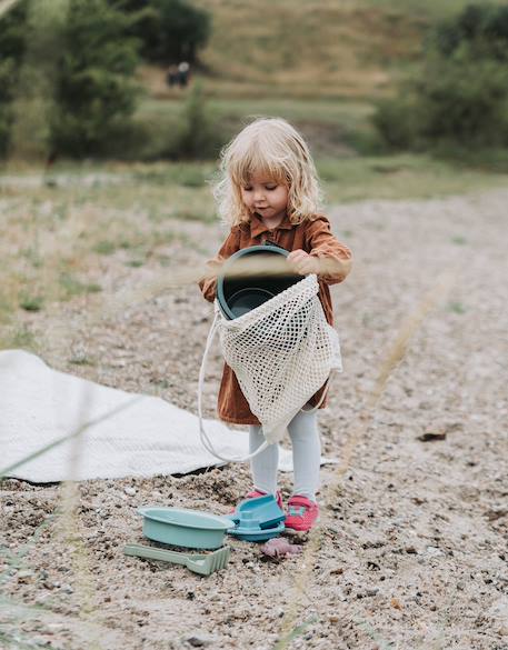 Seau de plage avec accessoires Vert 5 - vertbaudet enfant 