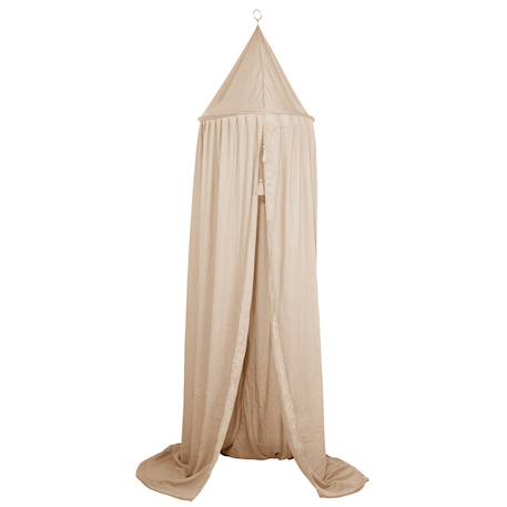 Ciel de lit en coton Beige+Bleu+Rose+Vert 2 - vertbaudet enfant 