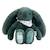 Peluche lapin fleurette 25 cm Blanc+Bleu+Orange+Rose+Vert 24 - vertbaudet enfant 