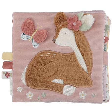 Livre d'activités tissu fairy garden Rose 1 - vertbaudet enfant 
