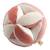 Balle sensorielle en coton bio et bouclette - petit coeur Jaune+Rose+Vert 4 - vertbaudet enfant 