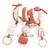 Spirale d'activités en bouclette coton bio - petit soleil Beige/bleu+Beige/jaune+Beige/rose 6 - vertbaudet enfant 