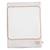 Matelas à langer en coton avec serviette - petit coeur Beige/bleu+Beige/rose 6 - vertbaudet enfant 