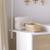Lot de 2 panières de rangement en coton matelassé - petit nuage Blanc/bleu+Blanc/rose 2 - vertbaudet enfant 