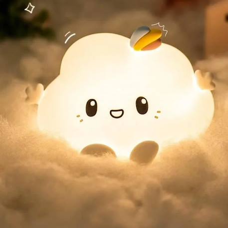Veilleuse lumineuse tactile en silicone Chaton+Dino+Écureuil+Étoile+Fusée+Koala+Nuage+Panda+Toucan 38 - vertbaudet enfant 