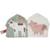 Livre d'activités tissu little farm Rouge 6 - vertbaudet enfant 